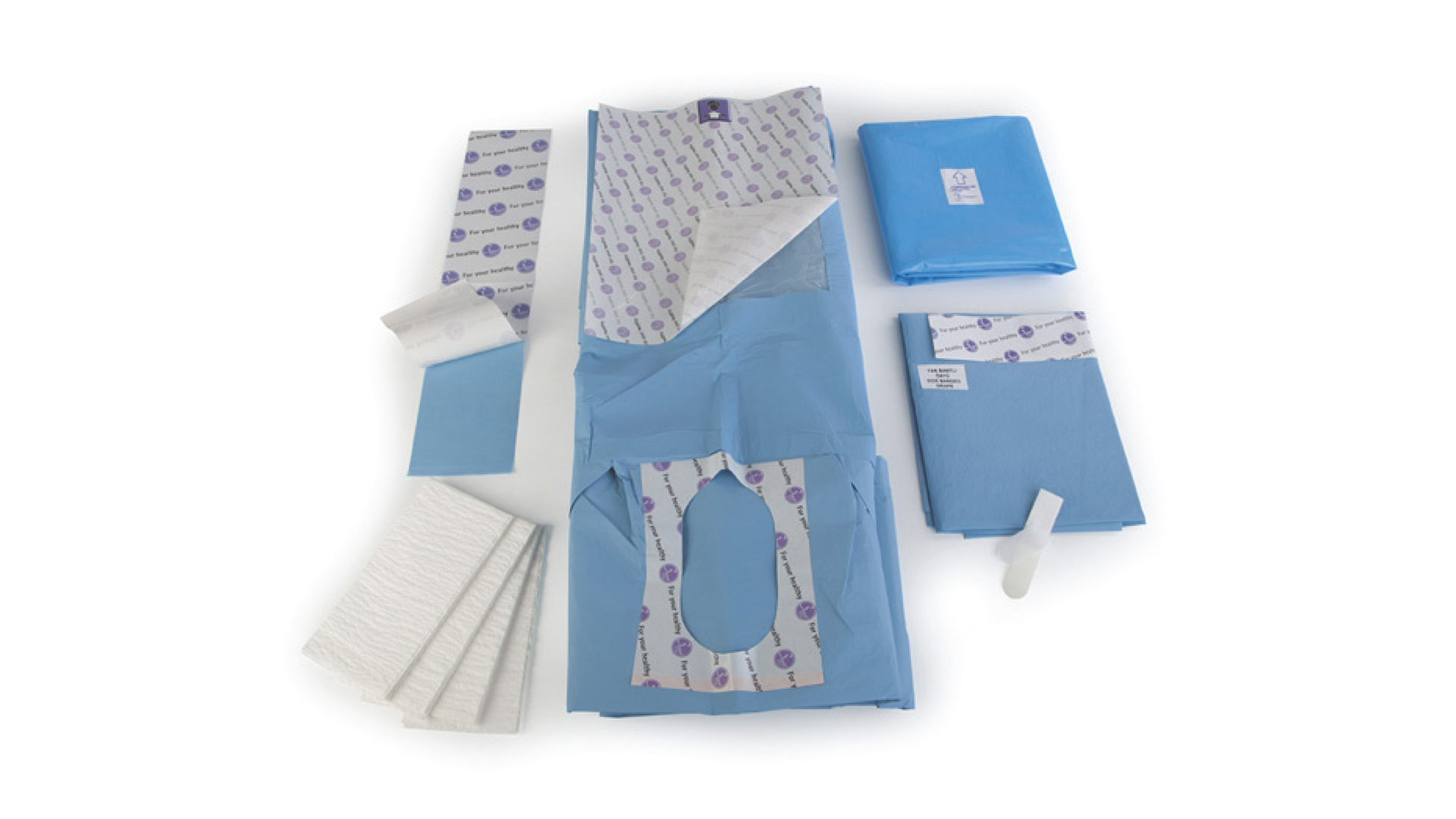 Disposable Sterile Laparoscopic Abdominal-Perineal Pack