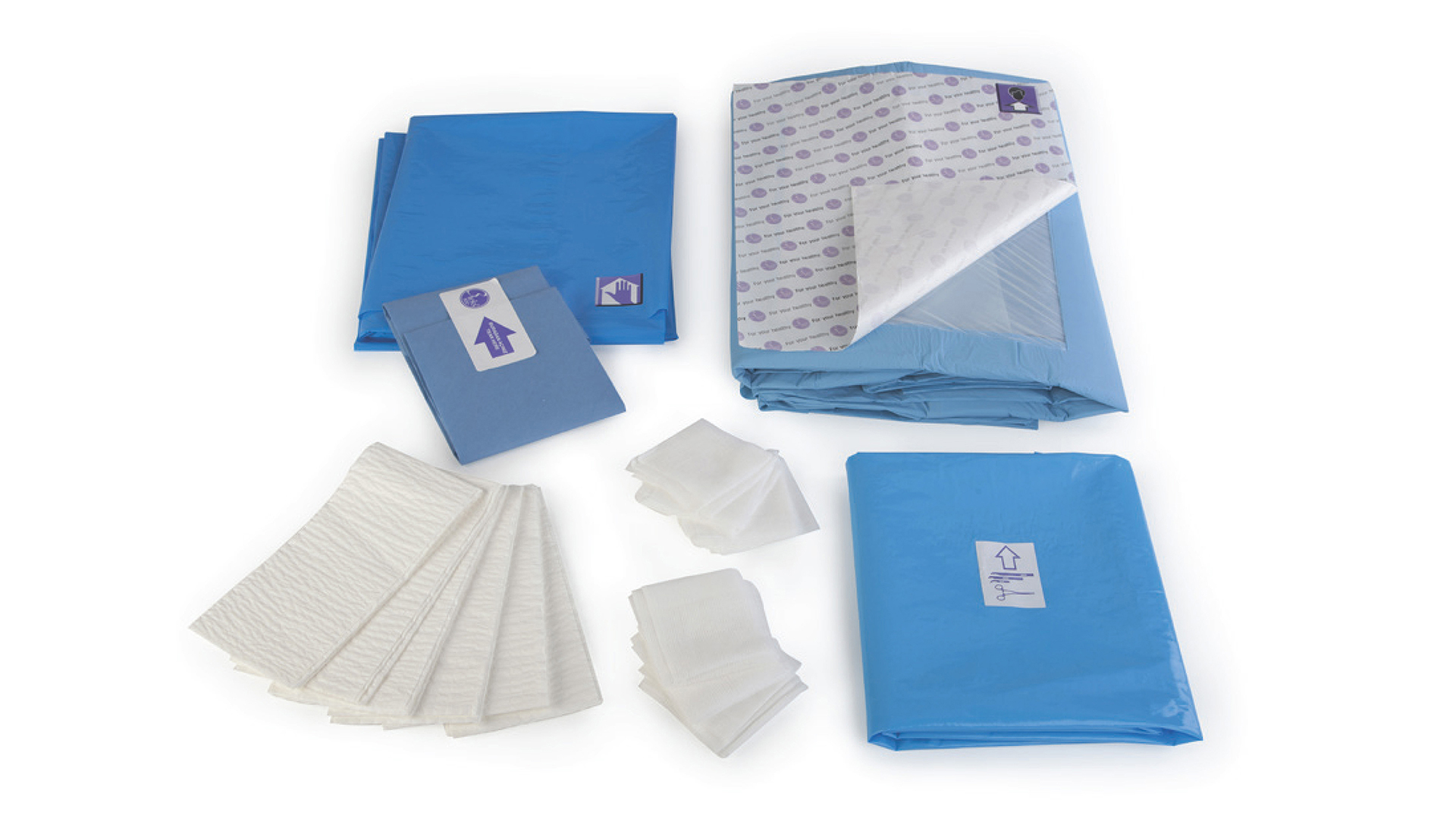 Disposable Sterile Laparotomy Pack (with Pouch) 2