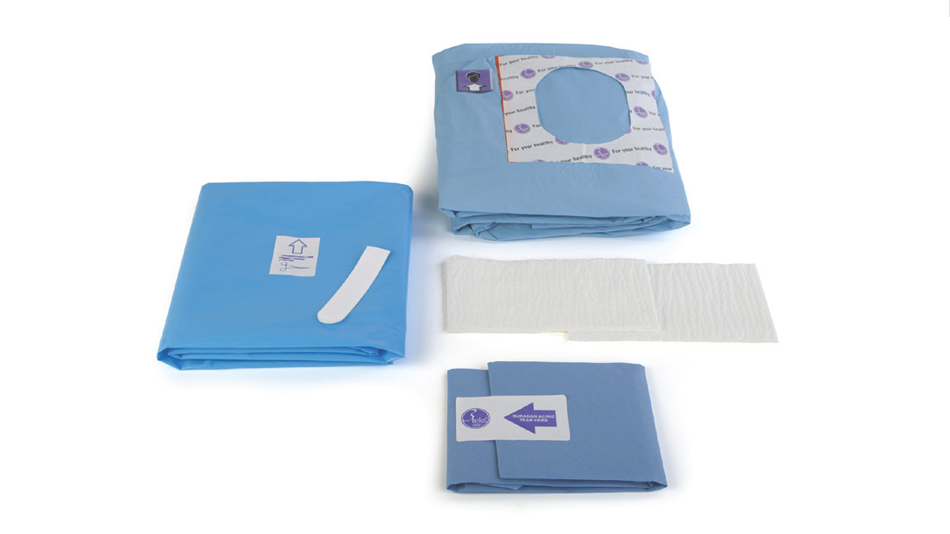 Disposable Sterile Lithotomy Gynaecology Pack