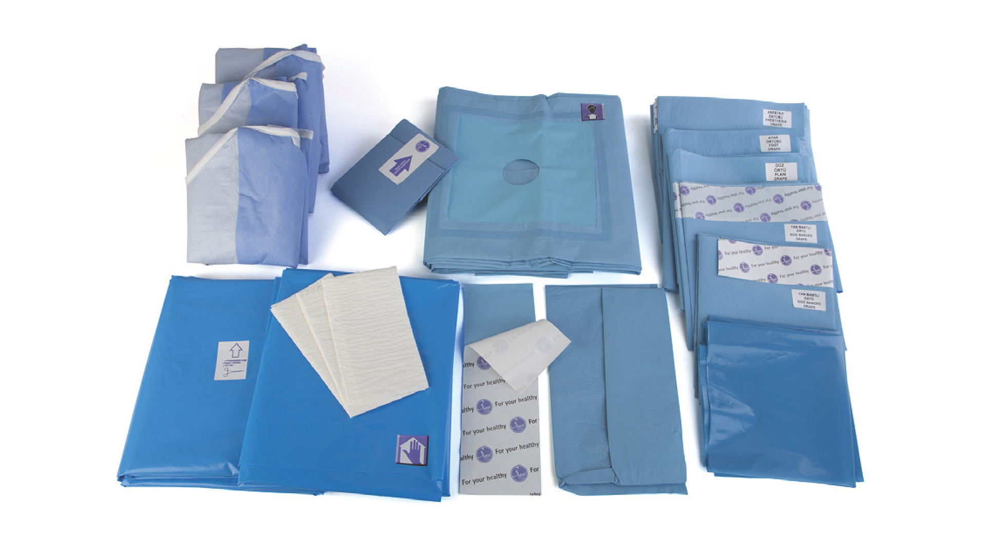 Disposable Sterile Shoulder Arthroscopy Pack (with Elastic Fenestration)