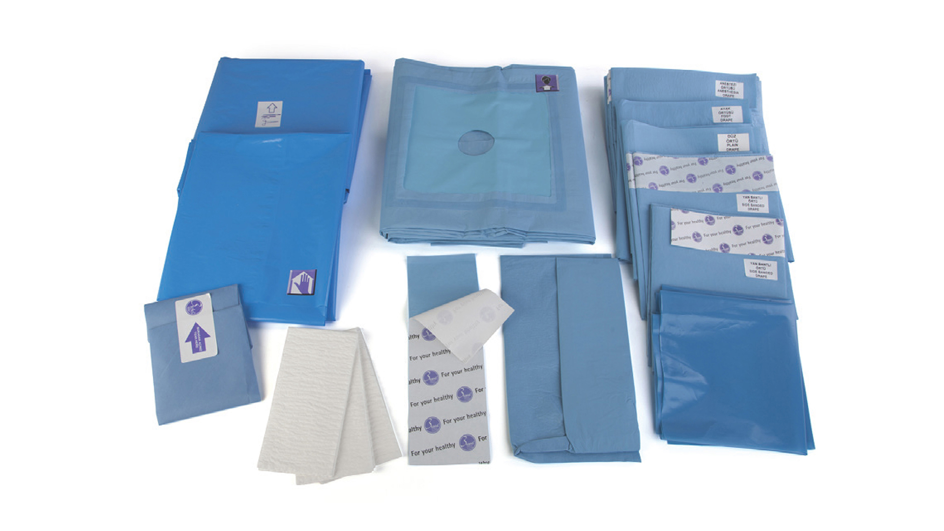 Disposable Sterile Shoulder Arthroscopy Pack 2 (with Elastic Fenestration)