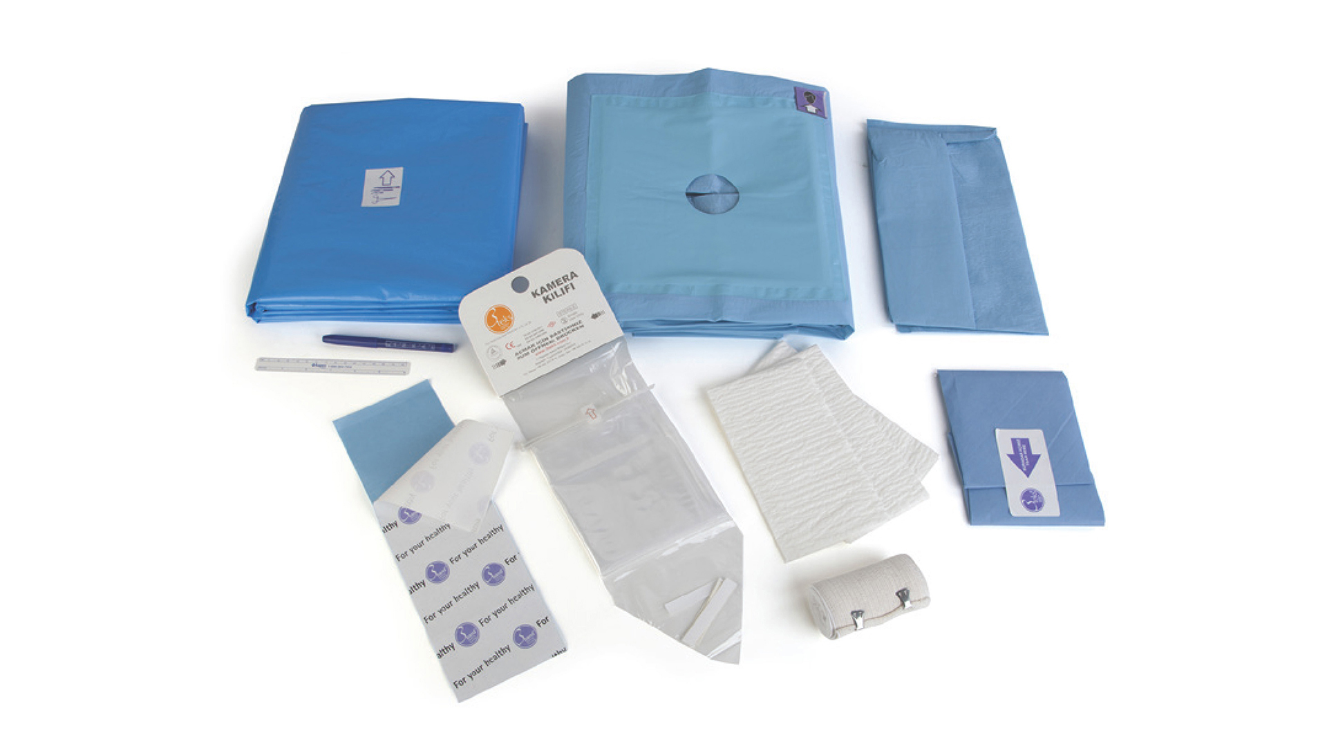 Disposable Sterile Arthroscopy Pack with Pouch 2