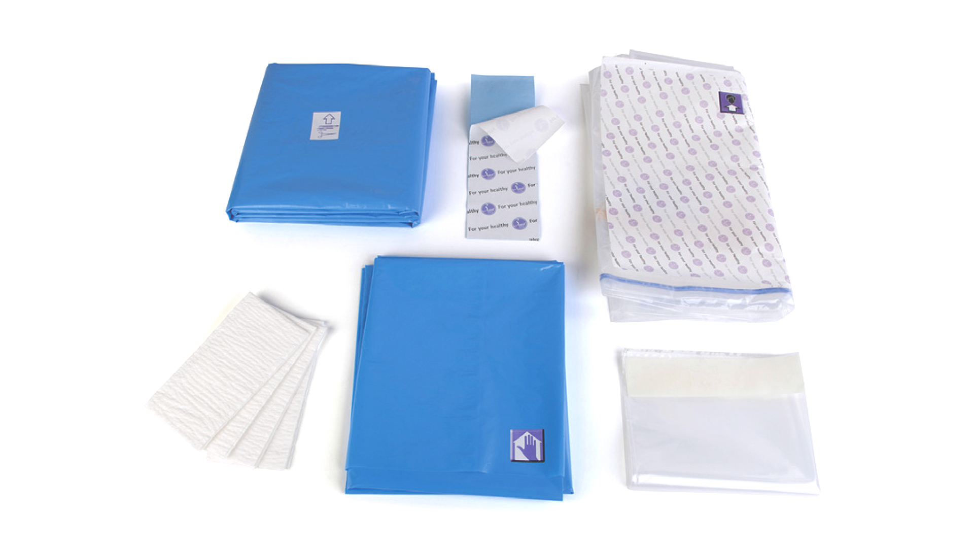 Disposable Sterile Vertical Isolation Drape Pack