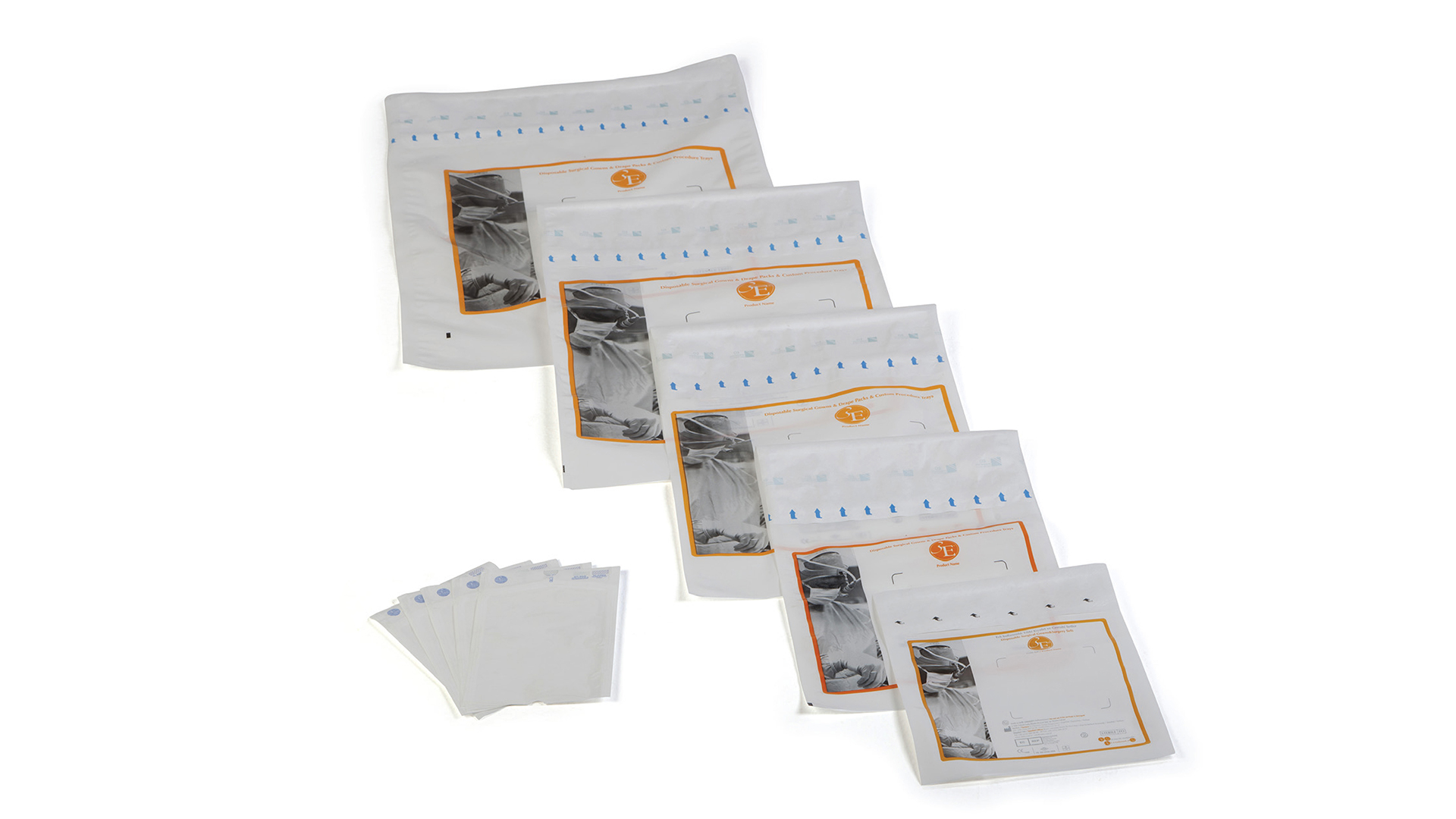 Tyvek Insert Pouches & Tyvek Header Bags